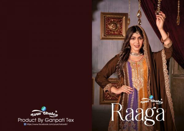 Your Choice Ragga Heavy Chinnon Designer Salwar Kameez Collection